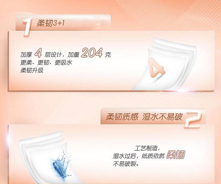 10卷/提(提)  品牌:洁柔 型号:jj080 规格:204g/卷,10卷/提 层数:4层