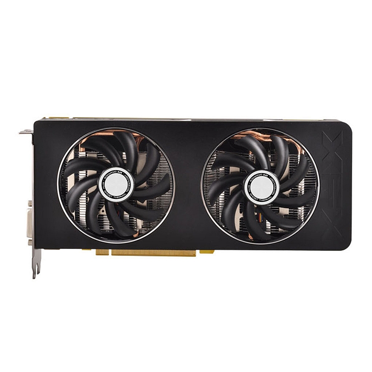 讯景r9370x2gd5显卡显存容量2gb单位个灰色