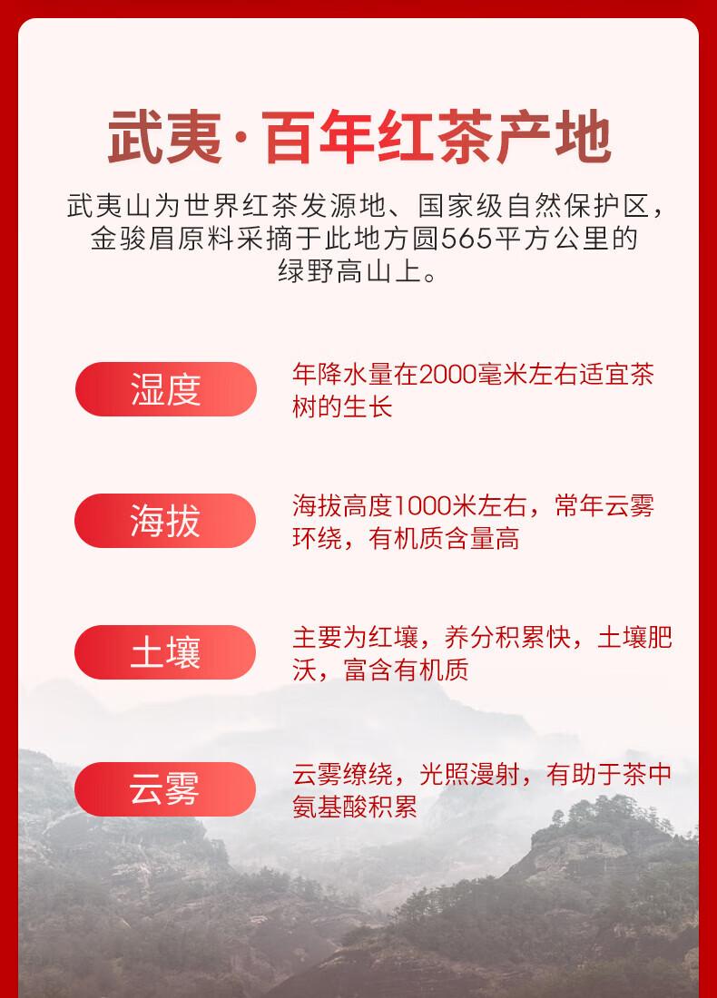 艺福堂 金骏眉茶 特级正宗浓香型蜜香金俊眉 300g/盒 (单位:盒)